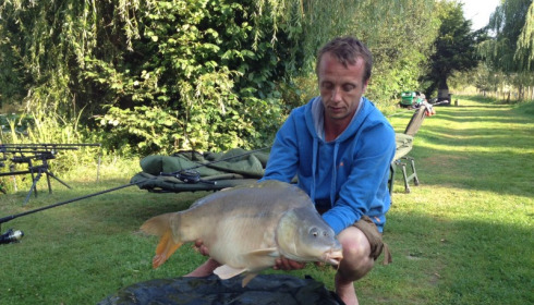 A carp from Lillypool, J Cain group, Jul 2012