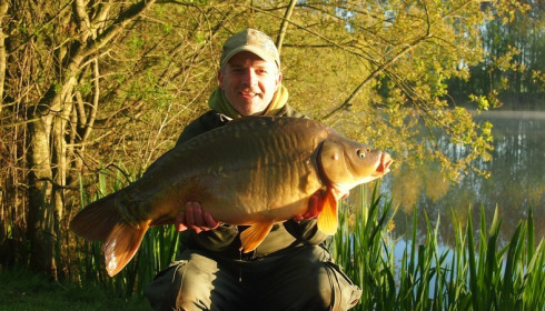 A 21 lb carp from Lillypool, Aaron , May 2016