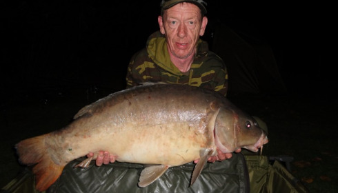 A 41 lb 3 oz carp from Lillypool, Mike Kelly, Sep 2014