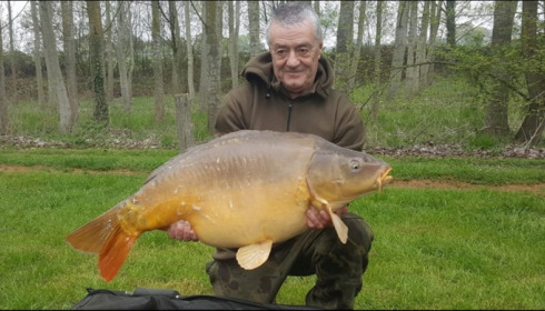 A 40 lb 5 oz carp from Lillypool, Terry Biggs, Apr 2019