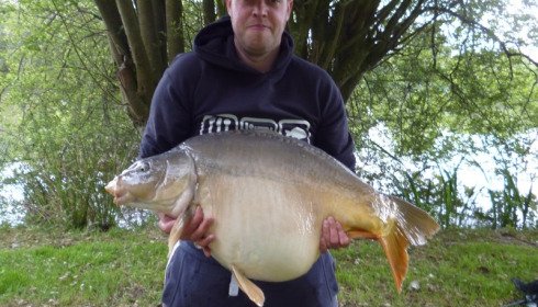 A 37 lb 8 oz carp from Lillypool, Ben cooper, May 2015