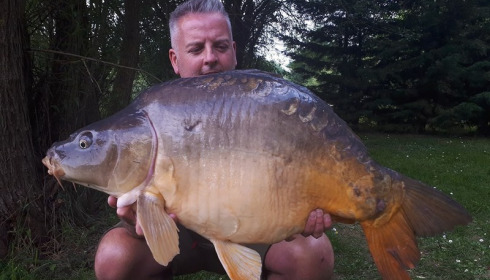 A 32 lb carp from Lillypool, Rob Conlon, May 2018