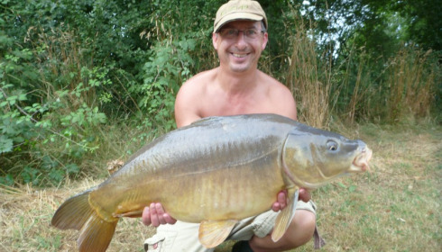 A 28 lb carp from Lillypool, Dave Brown, Aug 2013