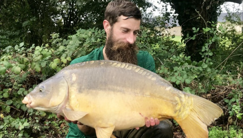 A 27 lb 13 oz carp from Lillypool, Matthew Cartmel, Sep 2019