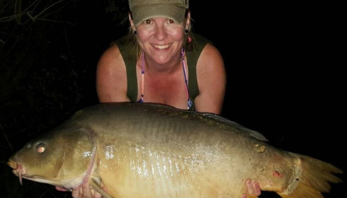 A 37 lb 2 oz carp from Lillypool, Abi Bainbridge, Aug 2016
