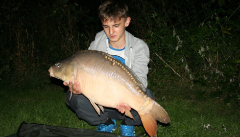 A 23 lb 8 oz carp from Lillypool, Matt Burgess, Aug 2014