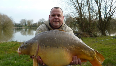A 27 lb carp from Lillypool, Richard (bailiff), Mar 2016