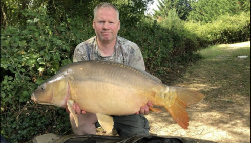 A 34 lb 10 oz carp from Lillypool, Mark Ryan, Sep 2018