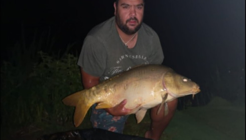 A 24 lb carp from Lillypool, Lewis Worthing, Jul 2019