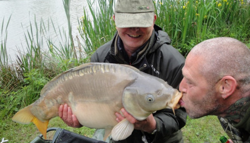 A 27 lb 12 oz carp from Lillypool, Ken King, May 2014