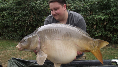 A 38 lb 4 oz carp from Lillypool, Michael Lock, Sep 2016