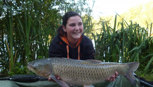 A grass carp from Lillypool, Emma Morgan, Jul 2015