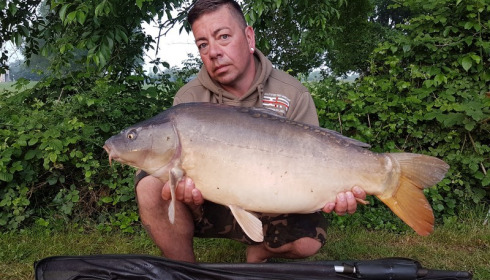 A 25 lb carp from Lillypool, Alan Hyrons, May 2018