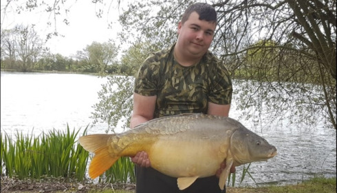A 26 lb 14 oz carp from Lillypool, Bradley Ellis, Apr 2019