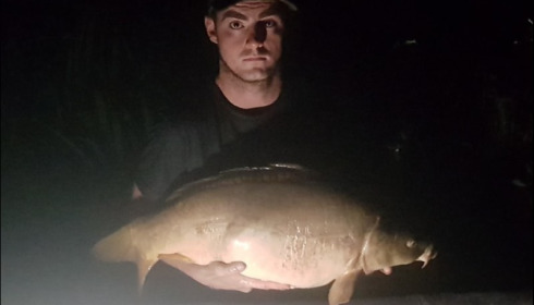 A 27 lb carp from Lillypool, Macca Jones, Jul 2018