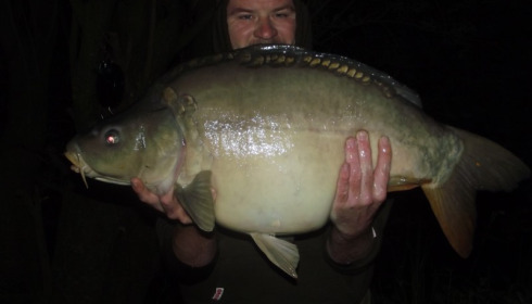 A 28 lb 8 oz carp from Lillypool, Eddie Hudson, May 2014