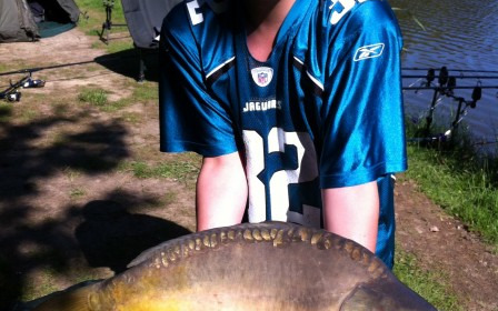 A carp from Lillypool, J Cain group, Jul 2012