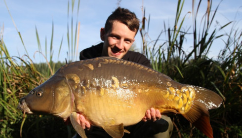 A 22 lb 10 oz carp from Lillypool, Stuart, Oct 2013