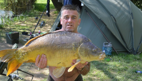 A 35 lb carp from Lillypool, Graham Moore, Apr 2018
