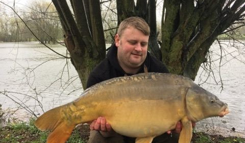 A 25 lb carp from Lillypool, Karl Mayse, Apr 2018