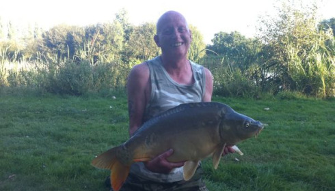 A carp from Lillypool, Planty, Aug 2011