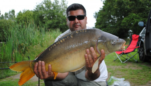 A carp from Lillypool, Hunjan Brothers, Jun 2012