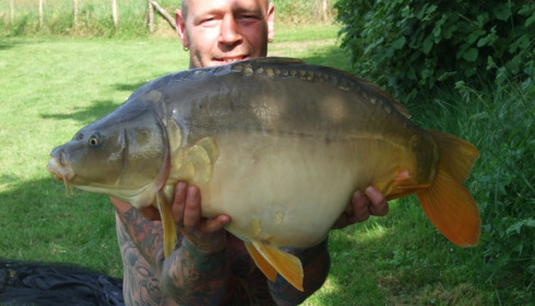 A carp from Lillypool, Jim Pearson, May 2014