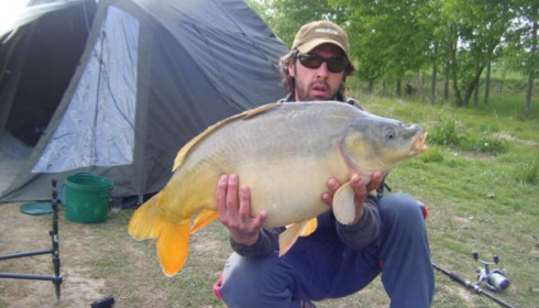 A carp from Lillypool, Glenn, May 2010