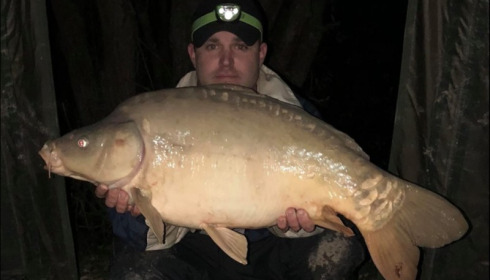A 29 lb 8 oz carp from Lillypool, Scott Nolan, Nov 2018