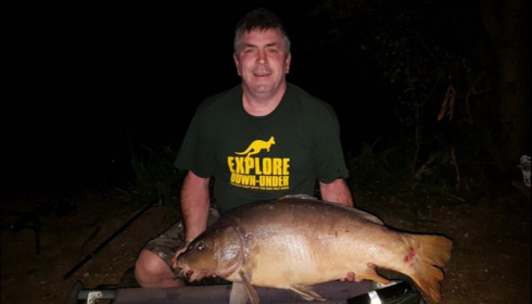 A 41 lb 8 oz carp from Lillypool, Mark Walker, Sep 2018
