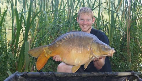 A 29 lb carp from Lillypool, Lee Turley, Aug 2016