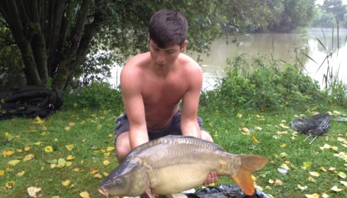 A carp from Lillypool, J Cain group, Jul 2012