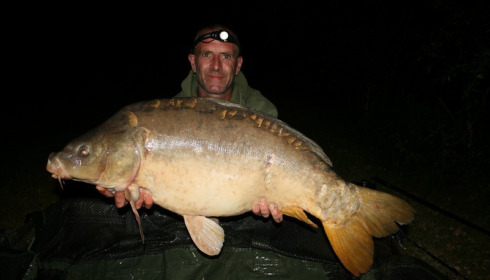 A 41 lb 8 oz carp from Lillypool, Mark Antobus, Aug 2016