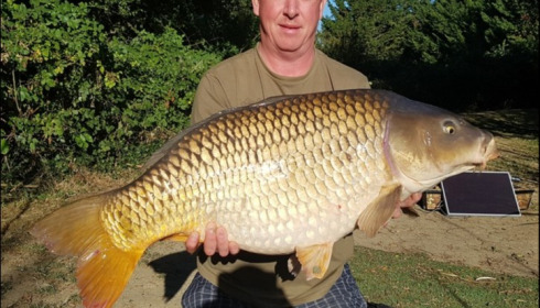 A 35 lb 11 oz carp from Lillypool, Dean Boughen, Aug 2018