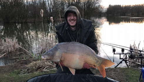 A 35 lb carp from Lillypool, Daniel Partington, Mar 2018