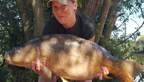 A 28 lb 13 oz carp from Lillypool, Abi Bainbridge, Aug 2016