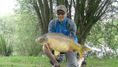 A 29 lb 15 oz carp from Lillypool, Ben Lugsden, May 2015