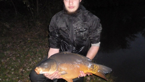 A 21 lb carp from Lillypool, Stocking, Jan 2015