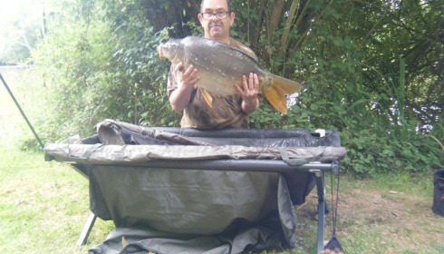 A 21 lb 7 oz carp from Lillypool, Mark Smith, Jul 2017