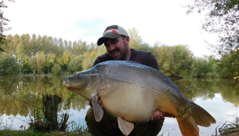 A 33 lb 6 oz carp from Lillypool, Chris Guy, Oct 2017