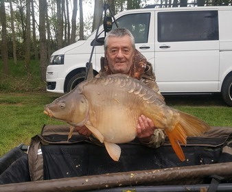 A 36 lb 4 oz carp from Lillypool, Terry Osbourne, Apr 2017