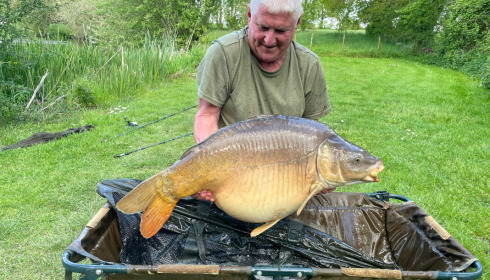 A 43 lb fish from Lillypool, Merv Oakenful, Apr 2023