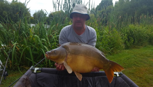 A 34 lb carp from Lillypool, Richard May, Jul 2016