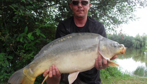A carp from Lillypool, Keith, Aug 2012