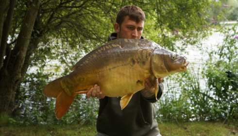 A 27 lb 7 oz carp from Lillypool, Dan Howles, Aug 2014