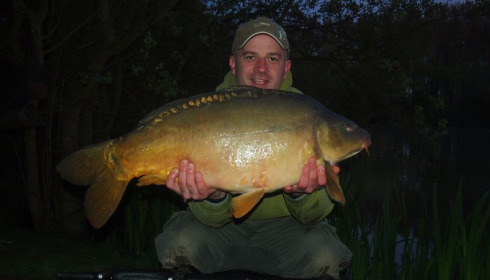 A 24 lb carp from Lillypool, Aaron , May 2016