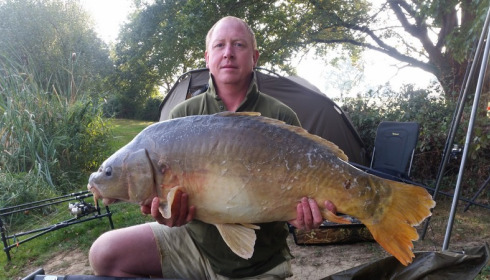 A 42 lb carp from Lillypool, Dean Boughen, Oct 2016