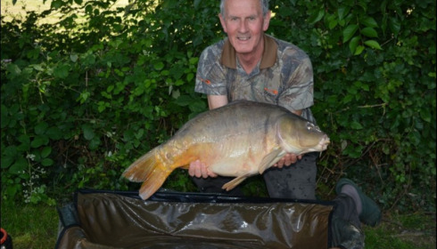 A 21 lb 8 oz carp from Lillypool, Brian Pierce, Jun 2018