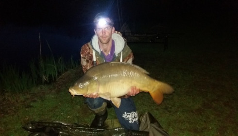 A 24 lb 8 oz carp from Lillypool, Ryan Slattery, Apr 2017