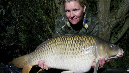 A 32 lb 5 oz carp from Lillypool, Abi Bainbridge, Aug 2017